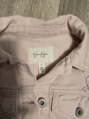 Jessica Simpson Women’s Pink Jeans Jacket - Small